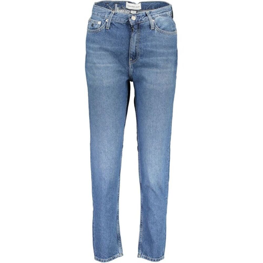 Calvin Klein Blu Cotton Women Women's Jeans